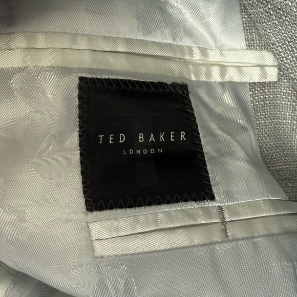 NEW Ted Baker Sport Coat Mens 36R 36 Regular Gray Tom SPJ Partially Lined NWOT - Picture 7 of 11